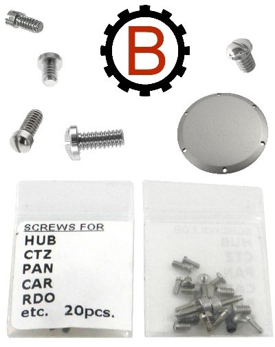 20 watch case back screws for Cartier Hublot Rado Panerai etc. Watch spare parts online