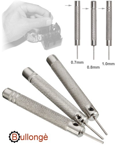 MsPiercing Bracelets & Watches Sizing Tool W/3 Drift Pins & One Handheld Push Pin