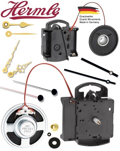 Quartz clock movement set HERMLE FHS 2114 CHIME 21mm Shop wall