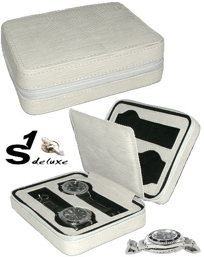 Watch transport or storage case S1 DELUXE HIGHLIGHT IVORY Watch boxes and etuis from Europe s largest shop
