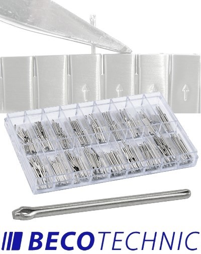 540 Beco open end pins watch bracelet split pins cotter pin