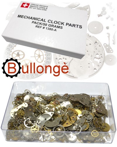 Small set watch parts for hobbyist watchmaker Buy spare parts for watches online gears cogs wheels movement plates dials bridges