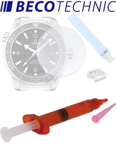 Watch sale crystal glue