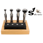 OV4 oval dapping block and set of 4 oval punches