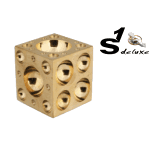 Bronze doming block 1.5x1.5 Inch or 3.8x3.8x3.8cm