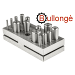 BULLONGÈ DC14 disc cutter set, 14 Sizes 3.0mm - 16.0mm 