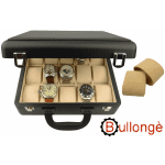 Briefcase BULLONGÈ LOUIS CARBONO for 15 watches