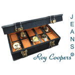 Unusual watch box DENIM JEANS by Roy Coopers 10 watches