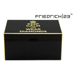 Jewelry and watch box KEEP KALM MAX BLACK by Friedrich|23