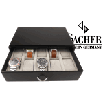 Stackable watch box SACHER VARIO MODUL 10S with drawer