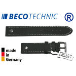 Beco Technic CHRONO Watch Strap 22mm black