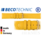 Beco Technic watch strap HERMES yellow 20mm golden