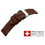 Panerai-style watch strap ROYAL AERONAUTICAL tabac 20