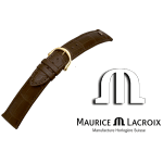 Maurice Lacroix watchstrap LOUISIANA brown / gold 14