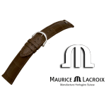 Maurice Lacroix watchstrap LOUISIANA brown / steel 20