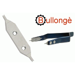 Replacement forked tips for BULLONGÈ 7825 spring bar tweezer
