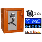 Safewinder® MASTER 120 OR Watch Safe & 12 watch winder