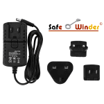 Power adapter for all 12V Safewinder watch winder modules