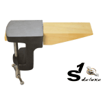 Bench pin and anvil with clamp